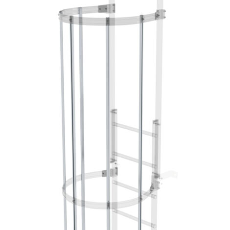 MUNK Rückenschutzstrebe 3220mm lang Aluminium