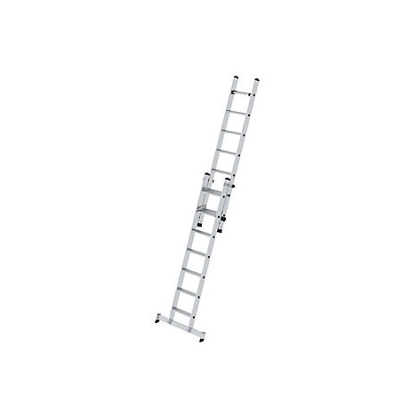 MUNK  Scala scorrevole a gradini  2 elementi  con trasversa