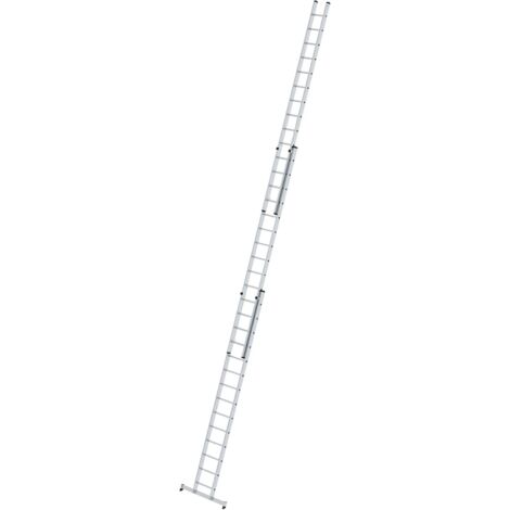 MUNK Schiebeleiter mit nivello-Traverse 3x14 Sprossen