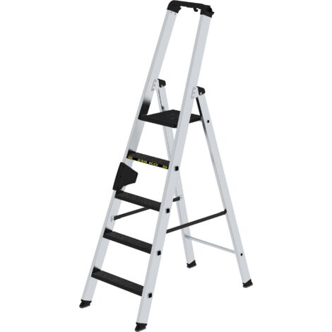 MUNK Stehleiter mit clip-step R13 250kg, 5 Stufen