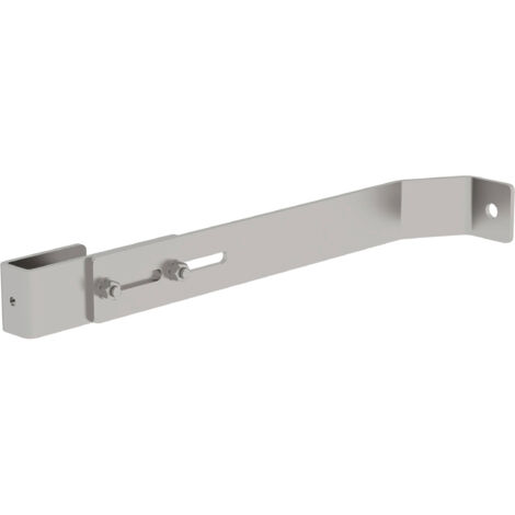 MUNK Wandhalter für Schachtleitern verstellbar 360-410mm Edelstahl für GFK-Leiter 1 Stück