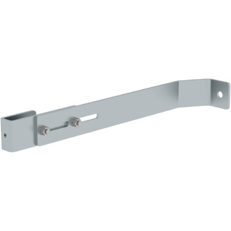 MUNK Wandhalter verstellbar 360-410mm Stahl verzinkt 1 Stück