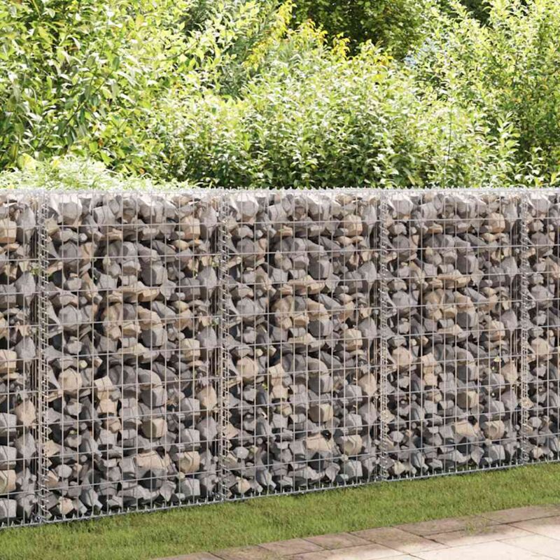 Nova - Furniture Limited - Mur en gabion avec couvercles Acier galvanisé