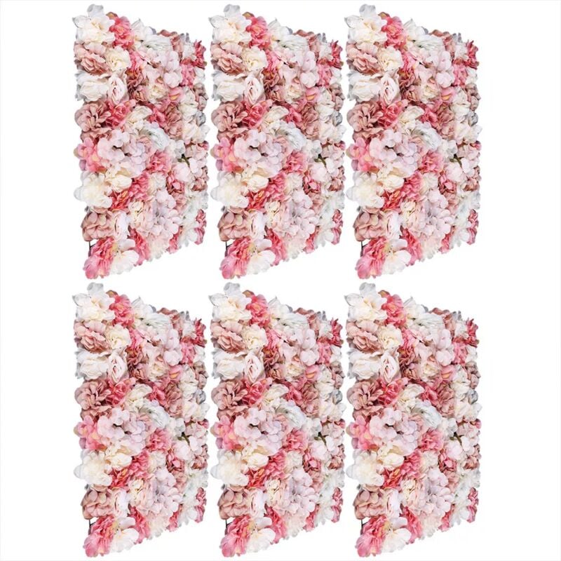 Senderpick - Mur de fleurs artificielles mur de roses fleurs artificielles mur de décoration pour les vitrines de mariage