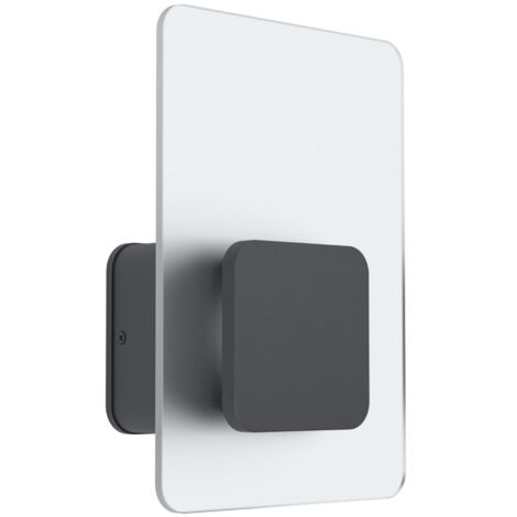 Mur de lumière blanche eredità L: 18 10,5 H: 26cm IP44 3000K