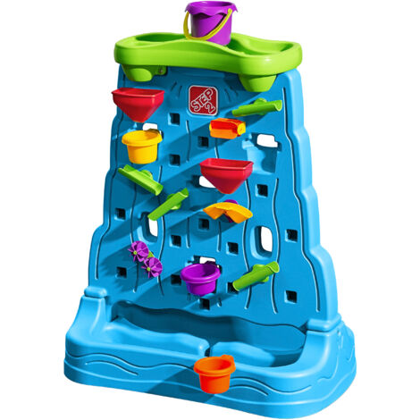 Mur d’eau Step2 Waterfall Discovery Wall – Jeu d’eau double face avec 13 accessoires – Pour plusieurs enfants – Dimensions 102x76cm – Step 2