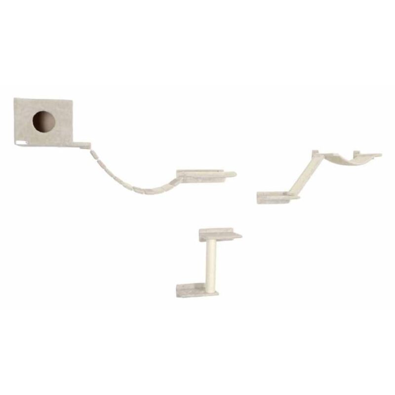 Mur d'escalade pour chats Mount Everest Bois Beige Kerbl