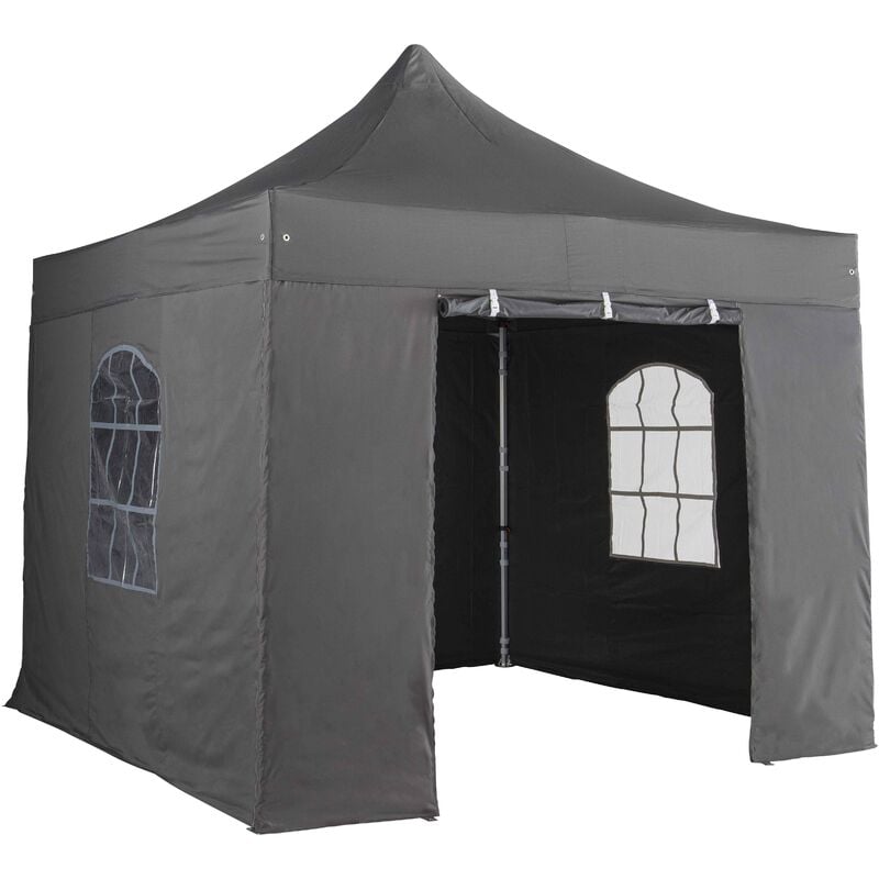 Mob Event Pro - Mur porte zippable pour tente pliante pro+ 50mm en 3m gris