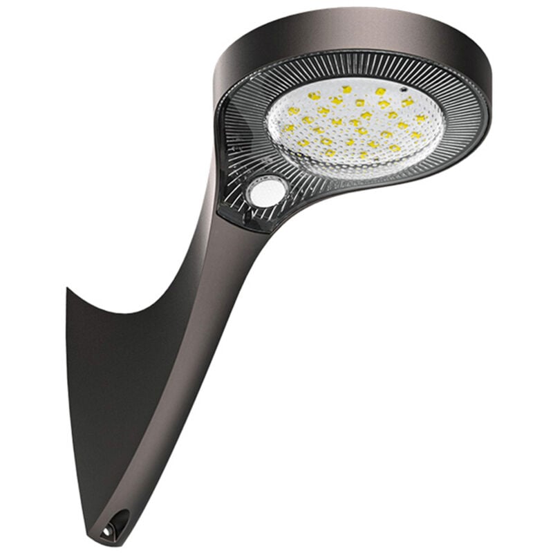 Alcapower - Mur Solaire led 1000lm Crépuscule + pir