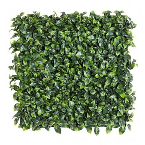Mur Synthétique Vert Privet 50x50cm