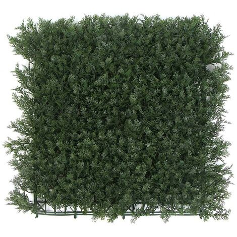 Mur végétal artificiel Cyprès - 1m x 1m - Exelgreen