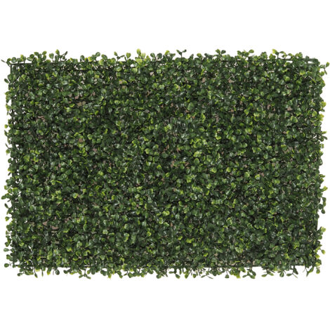 Mur végétal artificiel de buis 40cm