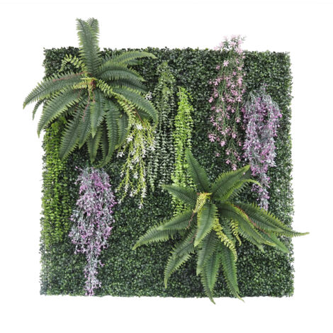 Mur végétal artificiel en kit DIY 120x120cm