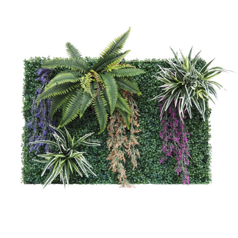 Mur végétal artificiel en kit DIY 120x80cm N°1