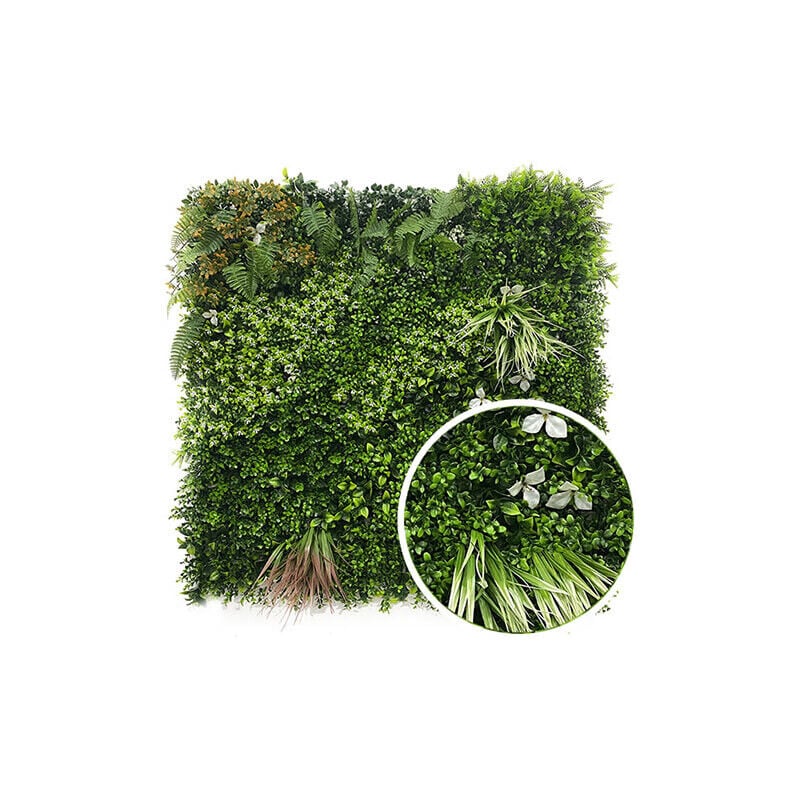 James Grass-france Green - Mur végétal artificiel Jungle 1m x 1m, l 2 m, Hauteur 1 m