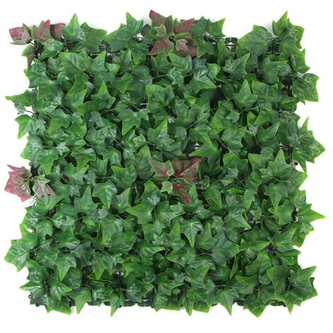 Mur végétal artificiel Lierre - 1m x 1m - Exelgreen