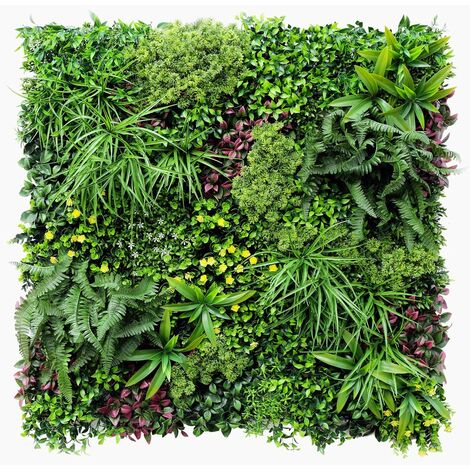 Mur Vegetal Artificiel Wonderland MGS Plaque de 1m x 1m