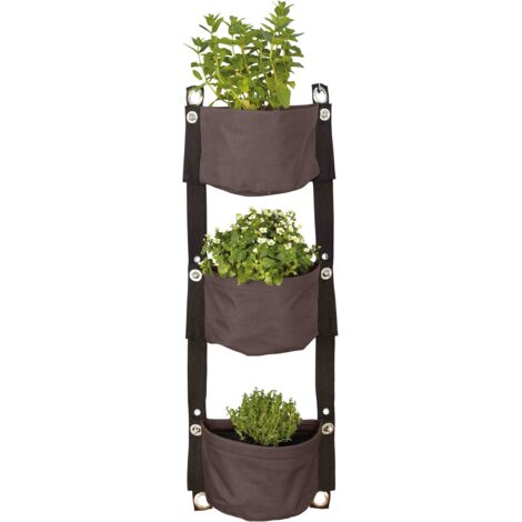 Mur végétal en toile de Jute. Beige. Marque : Innovaxe. Réf. : 101541