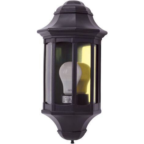 MURA Applique Mur Ext. IP44 IK08 noir E27 77W max. Lpe non incl. ARIC 1942