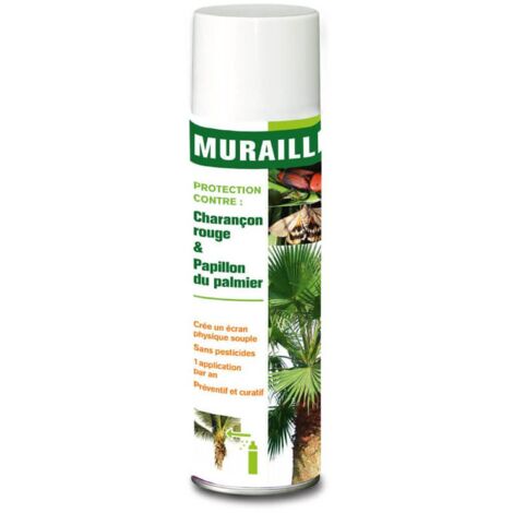 Muraille Protection contre le charançon rouge et le papillon du palmier – Écran de protection physique souple – Application facile 1L – Décamp'