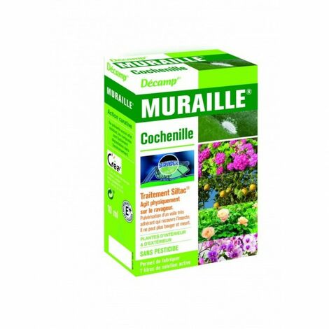 Muraille Siltac anti cochenilles – Insecticide biologique liquide 10ml – Formule concentrée pour 7 litres de solution – Protection des plantes – Décamp'