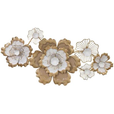 Mural decorativo de pared de metal 135,3x63,5x7,0