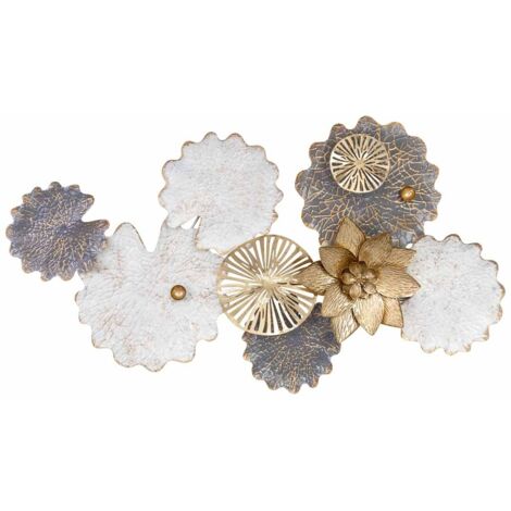 Mural decorativo de pared de metal 95,3x56,5x7,6