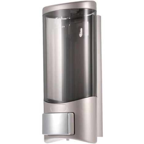 Mural Distributeur de Savon Support 500ml Manuel Machine Distributeur Liquide Lavage des Main