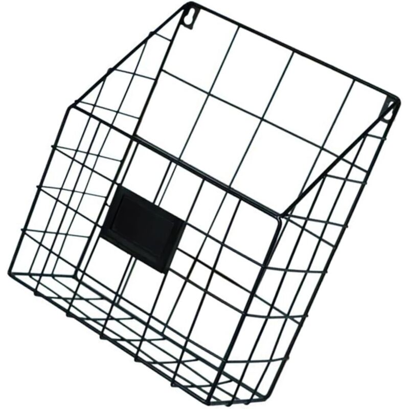 Mural Fer Support De Rangement Mural Panier Pour Magazines Et Journaux Organiseur De Magazines Suspendu