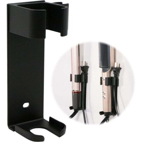 Mural Lisseur Support Porte Organisateur - Stockage en Aluminium avec Range Câbles et Autocollant