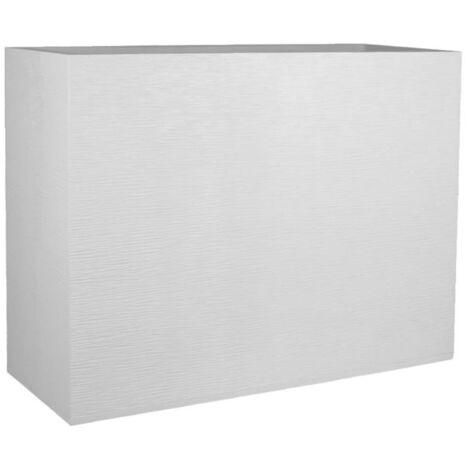 Muret pot de fleur Loft L  GRAPHIT  - Double Paroi - Avec Zone De Rétention D eau - EDA