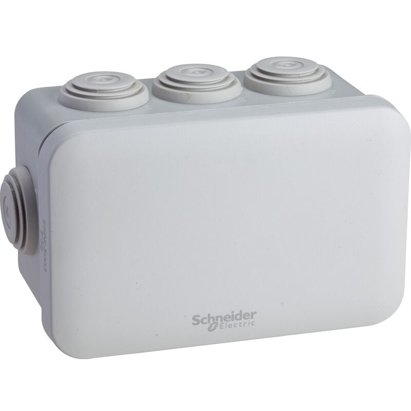 Schneider - boîte de dérivation carrée mureva box L105 x L65 x P55MM ENN05003