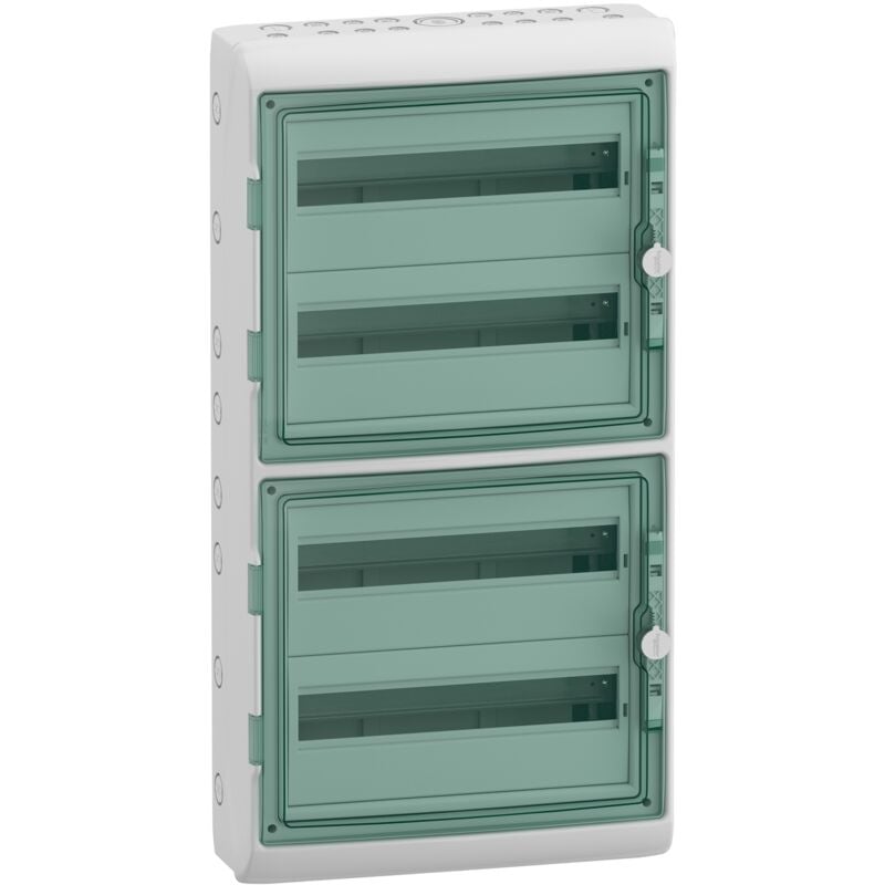 13437 tableau de distribution IP65 4 x 18 te ACTI9 3303430134374 de distribution à encastrer - Schneider Electric