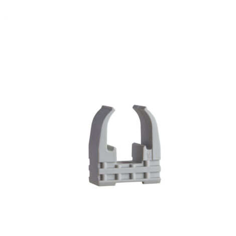 Mureva FIX - Clip à tube pour conduits Ø16 mm - gris - 100 pièces - ENN45116