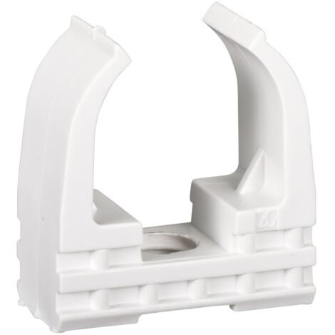 Mureva FIX clip à tube standard pour conduits Ø20mm blanc polaire SCHNEIDER IMT45820