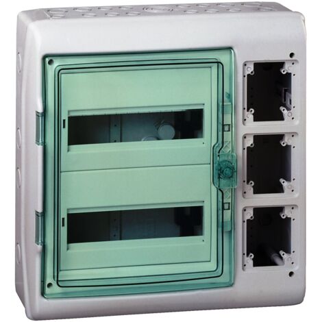 Mureva pour appareillage modulaire et interface 2x12 mod. + 3 ouvertures 90x100 - 13971M