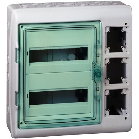Mureva pour appareillage modulaire et interface 2x12 mod. + 3 ouvertures 90x100 - 13971M