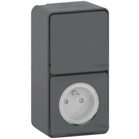 Mureva Styl Pc + V/v Vertical Grigio Sgancio Completo
