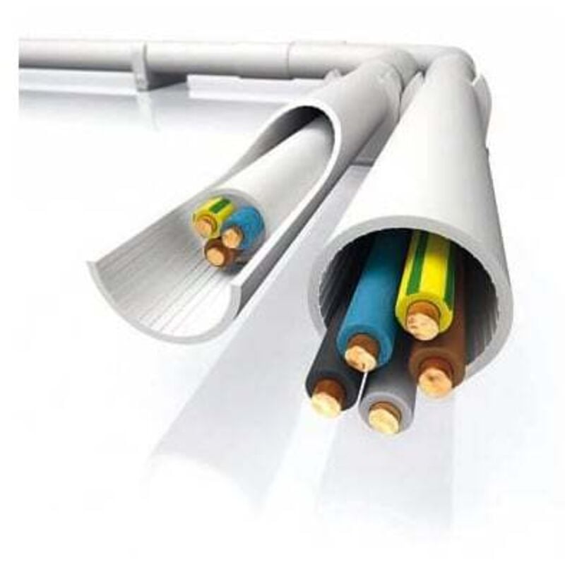 Mureva Tube GT 3321 - PVC - standard - Ø32 mm - longueur 2 mètres - Gris - IMT40432