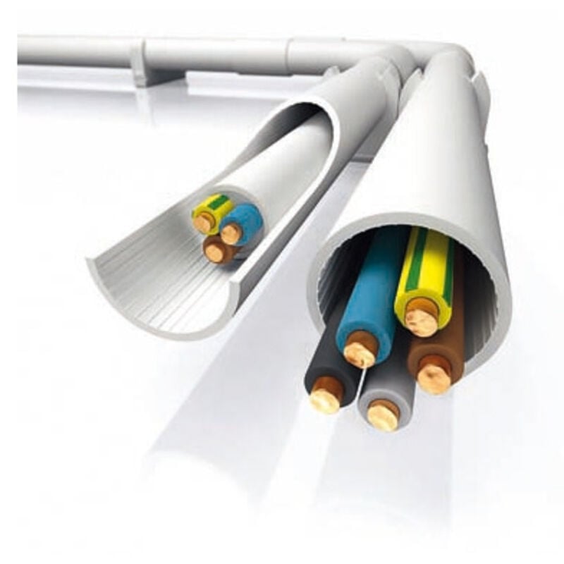 Schneider Electric - Mureva Tube irl 4554 sans halogène - Ø16 mm - longueur 3 mètres - noir - IMT35200