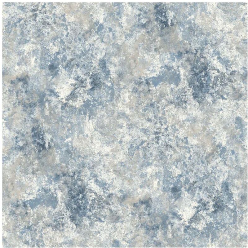 YÖL Muriva Perico Stone Blue Industrial Plaster Paste The Paper Wallpaper