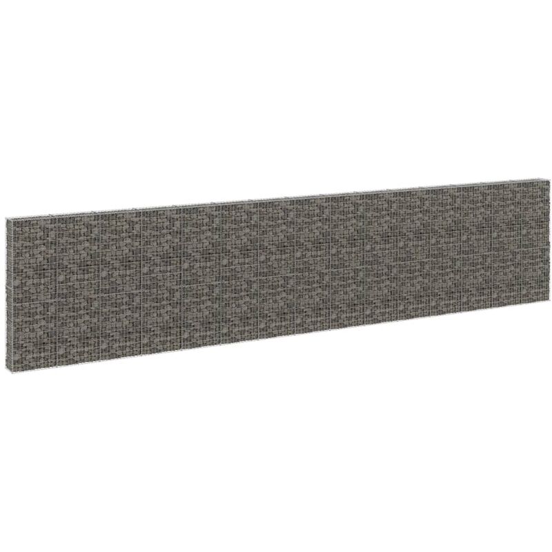 

Muro de gaviones con cubiertas acero galvanizado 900x30x200 cm