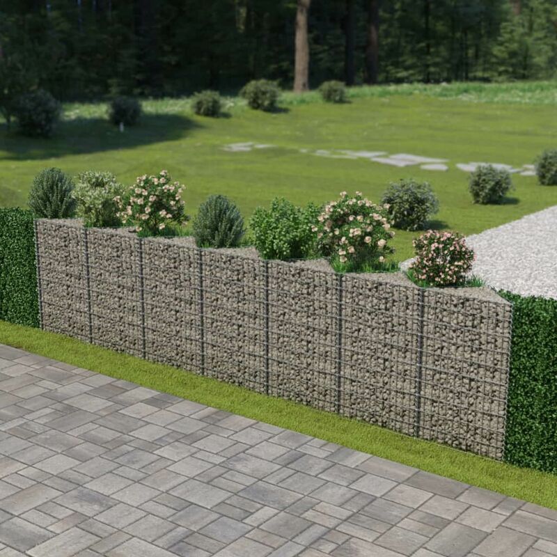 

Muro de gaviones de acero 450x30x100 cm