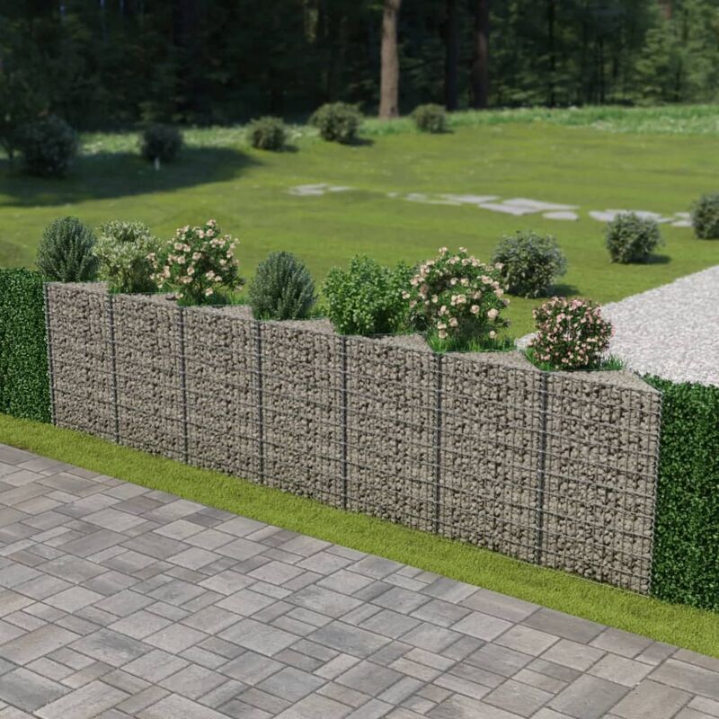 

Muro de gaviones de acero 450x30x100 cm