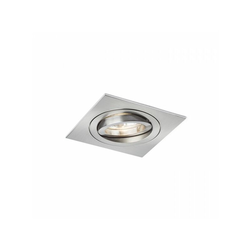 Muro sq lampe spot encastré nickel mat 230V GU10 50W