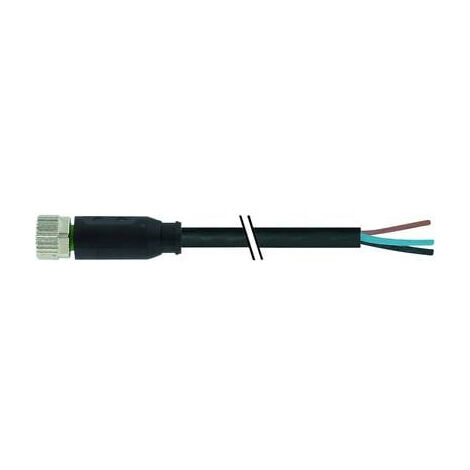 MURR ELEKTRONIK 7000-08061-6110100 CONNECTEUR NON CONFECTIONNÉ POUR CAPTEURS/ACTIONNEURS 1.00 M NOMBRE DE PÔLES: 4 1 PC(S)