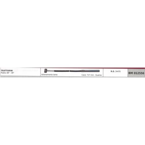 MURRAY câble plat d'entraînement des lames de tracteur 38" - 39" câble 717 mm