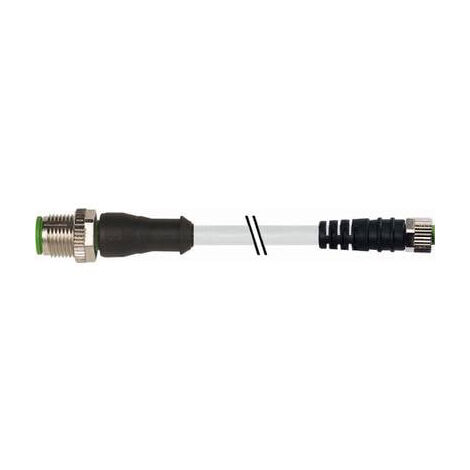 MURRELEKTRONIK 7000-08081-6300500 CONNECTEUR NON CONFECTIONNÉ POUR CAPTEURS/ACTIONNEURS M8 X 1 FEMELLE, COUDÉ 5.00 M NOMBRE DE P