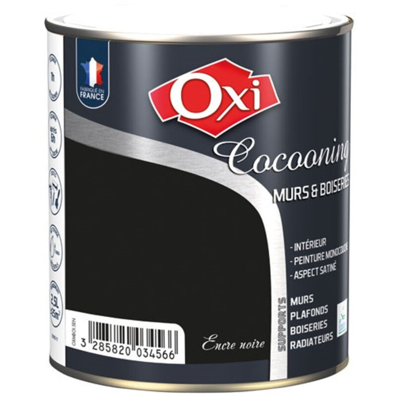 DURIEU Peinture Murs et boiseries - Monocouche - Satin - Encre noire - 2.5L