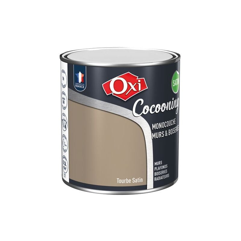 Oxi - Murs bois satin tourbe 0.5l